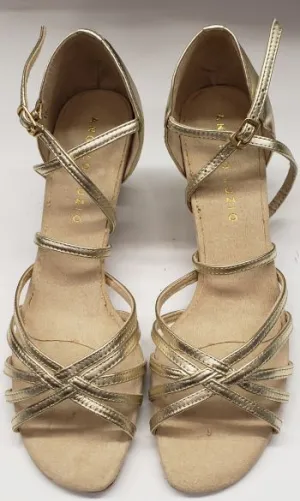 2" Susie -- Women's Latin Ballroom Sandal -- Gold