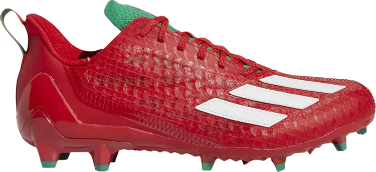 Adidas Adizero Cleats 'Sriracha' Cleats, Red