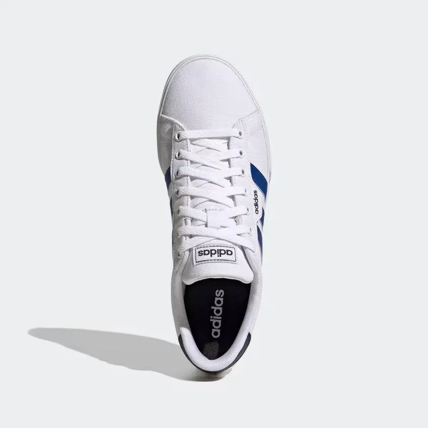 Adidas Men's Daily 3.0 Shoes - Cloud White / Royal Blue / Legend Ink