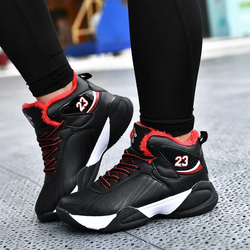 Boys Girls Basketball Shoes Brand Kids Sneakers High Quality Breathable Non-slip Sport Trainer Shoes