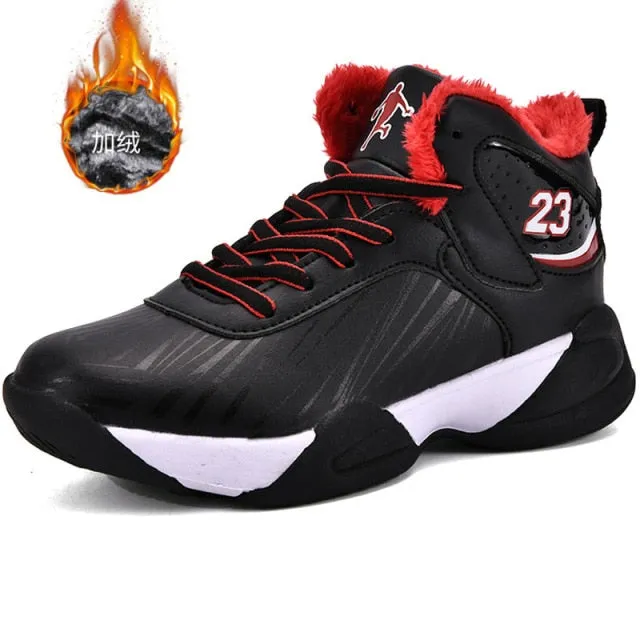 Boys Girls Basketball Shoes Brand Kids Sneakers High Quality Breathable Non-slip Sport Trainer Shoes