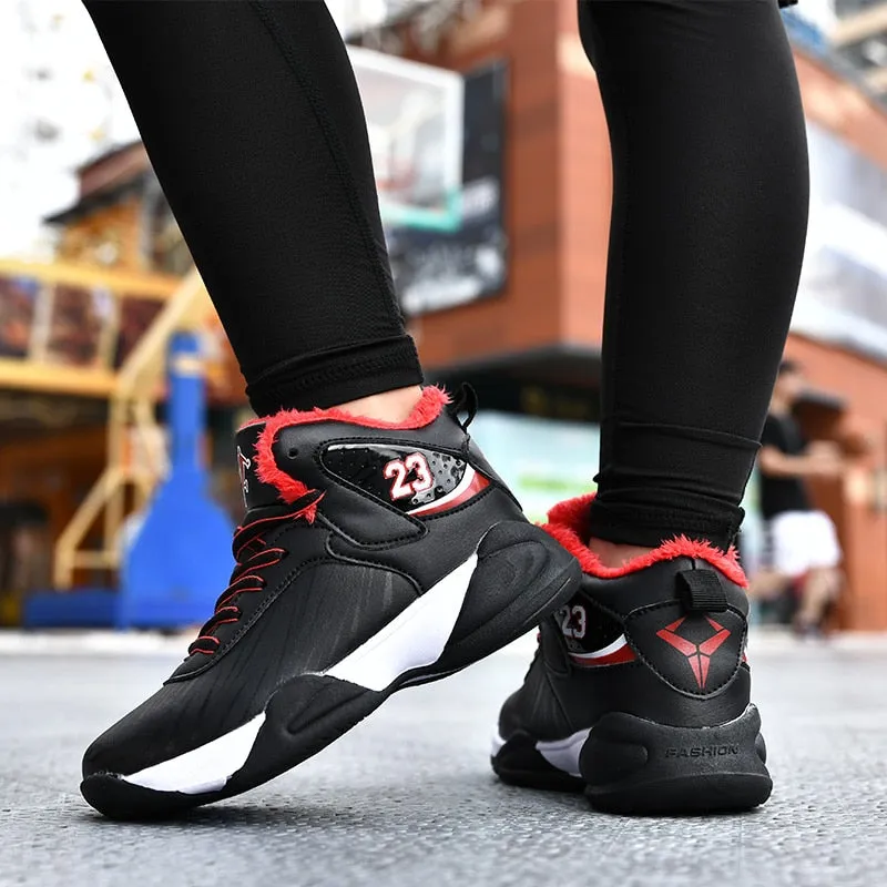 Boys Girls Basketball Shoes Brand Kids Sneakers High Quality Breathable Non-slip Sport Trainer Shoes