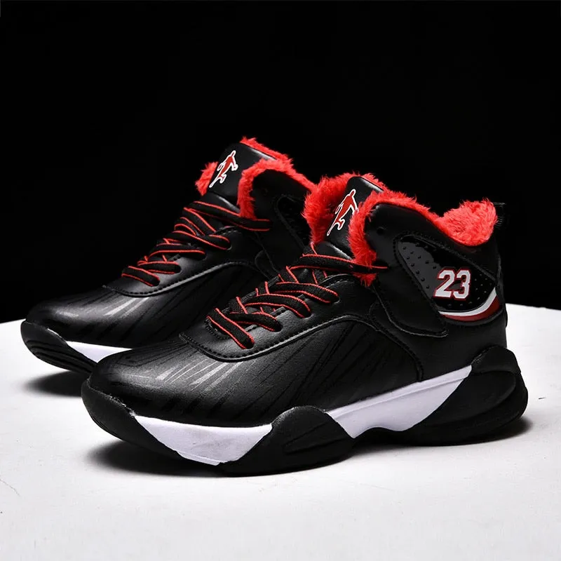 Boys Girls Basketball Shoes Brand Kids Sneakers High Quality Breathable Non-slip Sport Trainer Shoes