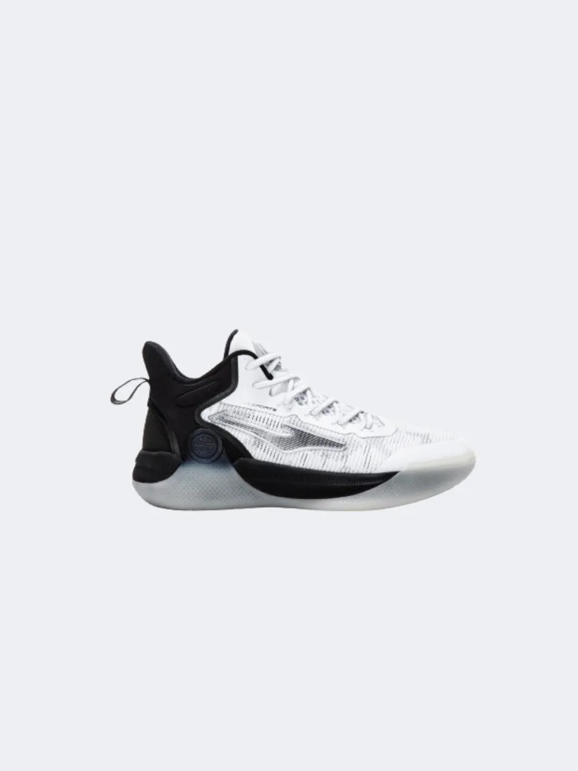 Erke Men Basketball Shoes White/Black