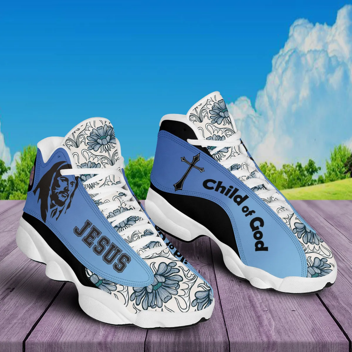 Jesus Child Of God Basketball Shoes For Men Women - Christian Shoes - Jesus Shoes - Unisex Basketball Shoes