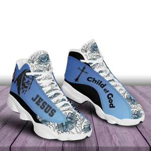 Jesus Child Of God Basketball Shoes For Men Women - Christian Shoes - Jesus Shoes - Unisex Basketball Shoes