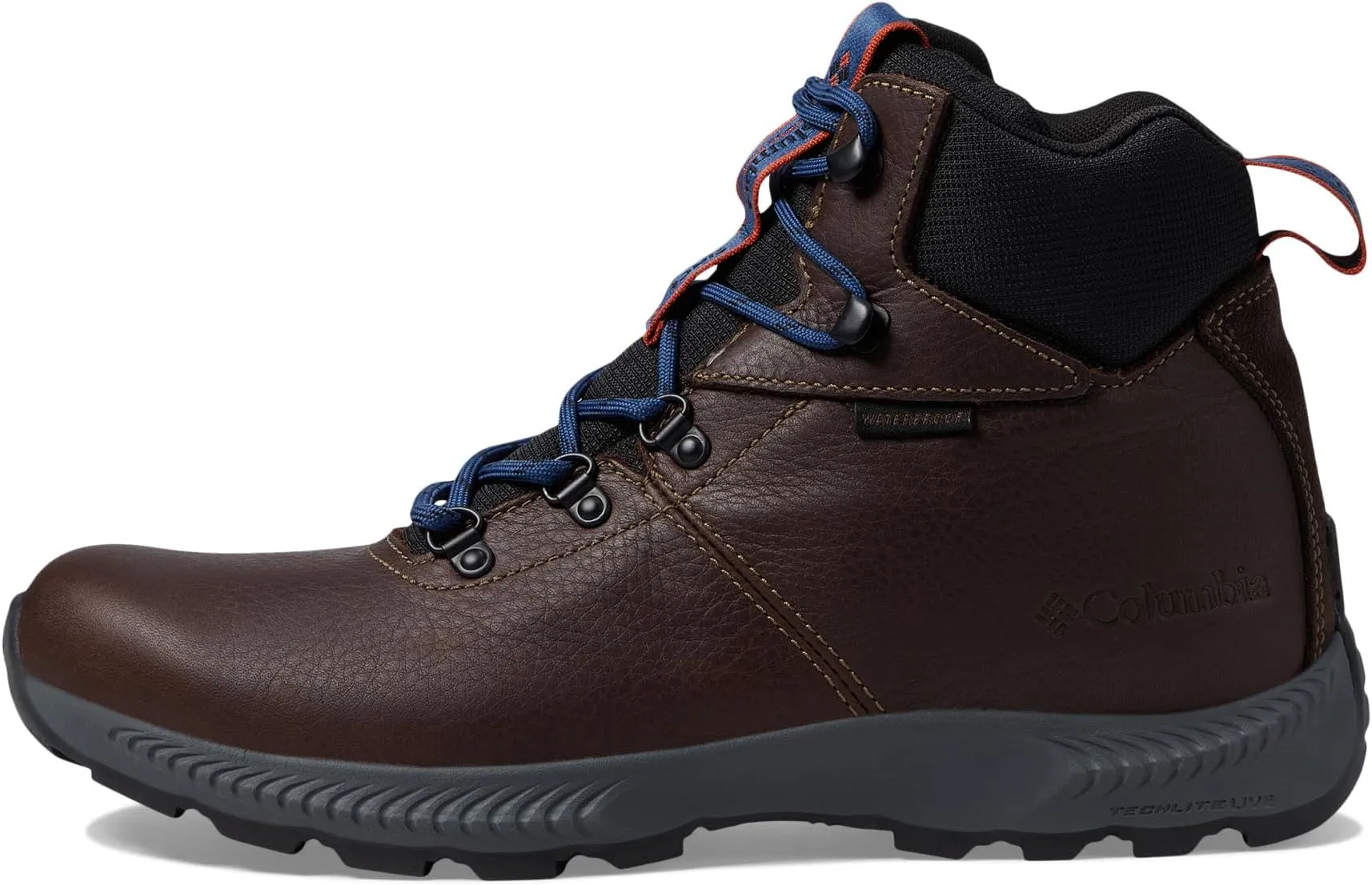 Landroamer Explorer Waterproof Columbia Hiking Shoes, Espresso II/Warp Red