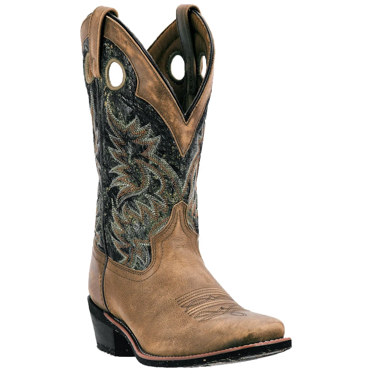 Laredo Men's Rugged Embroidery Western Boots Style 68358