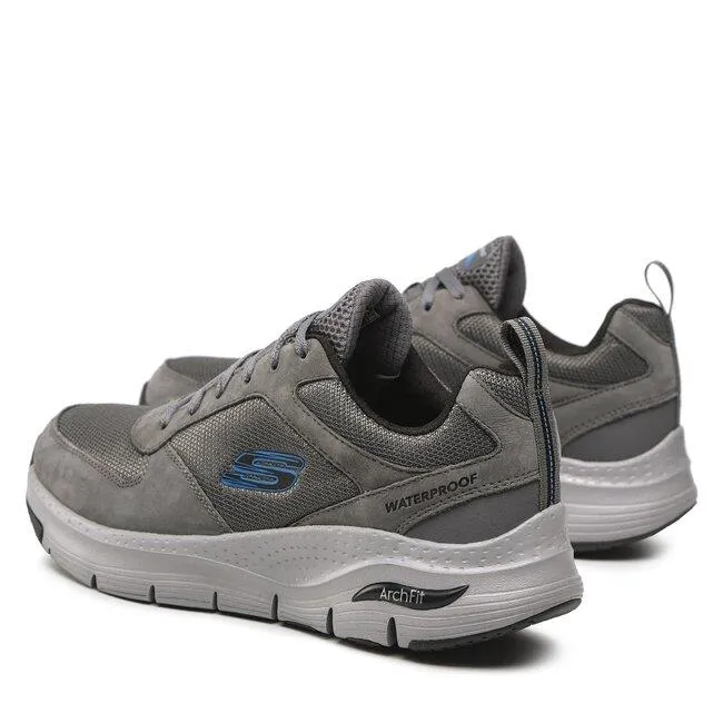 Men's Wide Fit Skechers 232500 Render Arch Fit Walking Sneakers