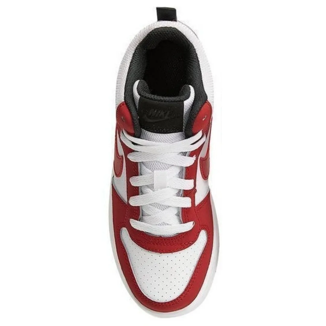 Nike Court Borough Mid Top Red Trainers