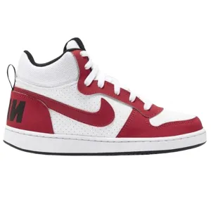 Nike Court Borough Mid Top Red Trainers