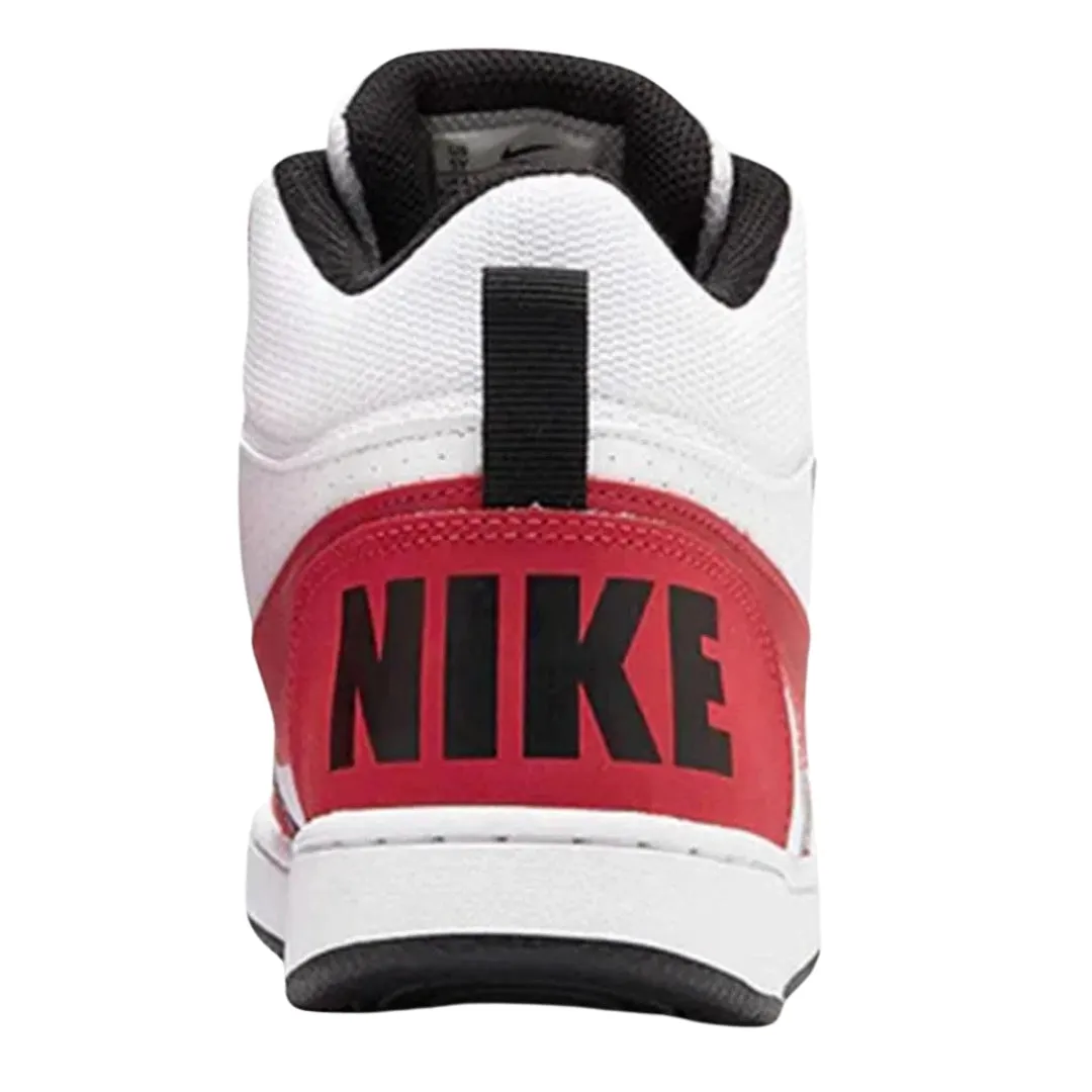 Nike Court Borough Mid Top Red Trainers