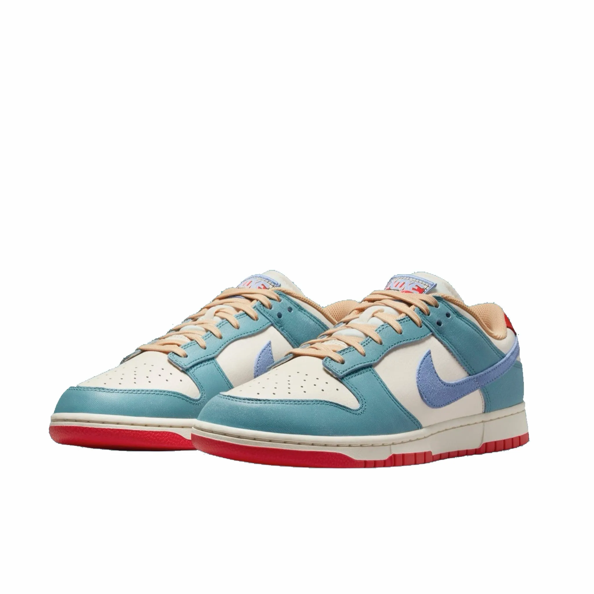 Nike Men's Dunk Low PRM "Denim Turquoise" (Pale Ivory/Royal Pulse)