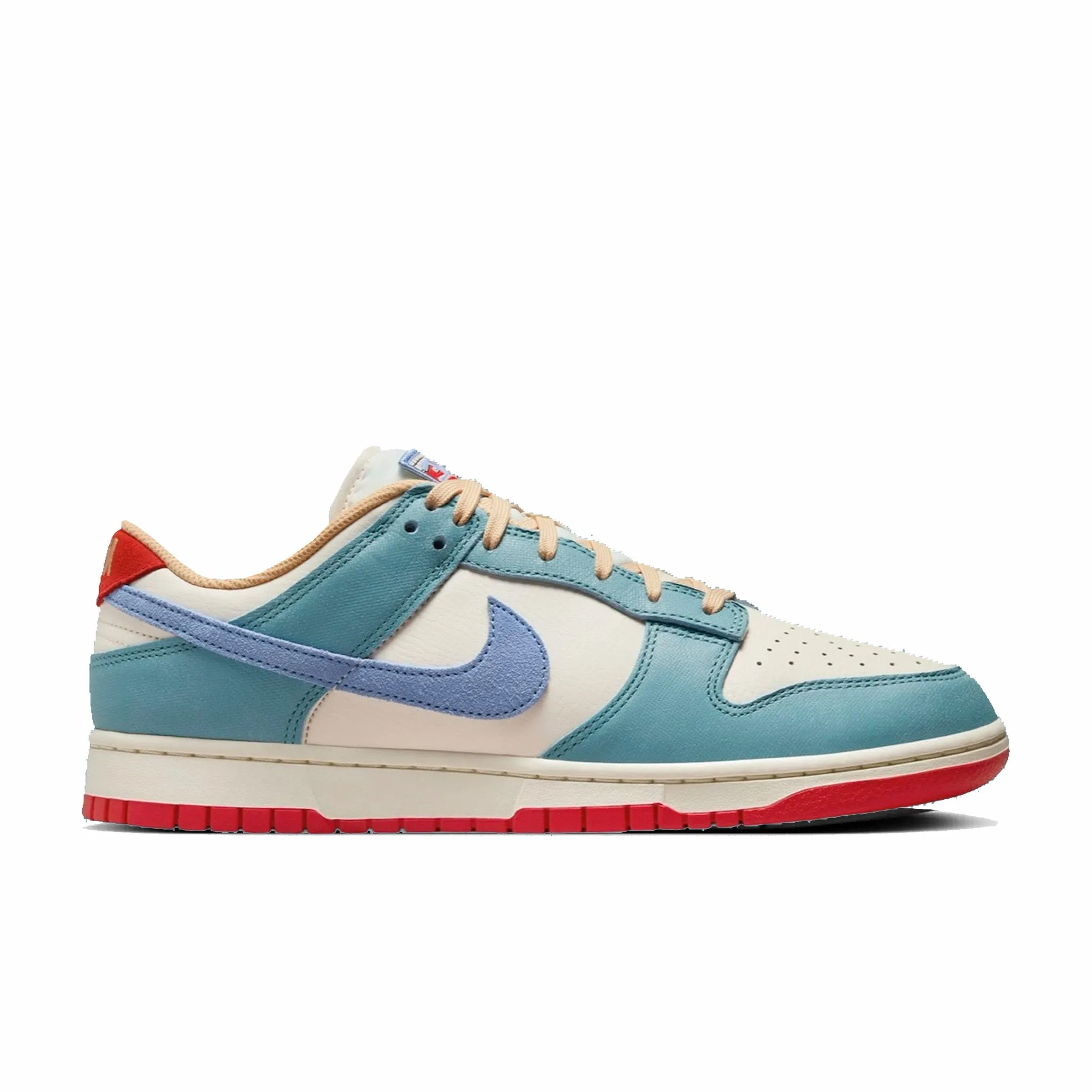 Nike Men's Dunk Low PRM "Denim Turquoise" (Pale Ivory/Royal Pulse)