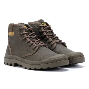 Palladium Pampa Hi Wax Major Brown Boots