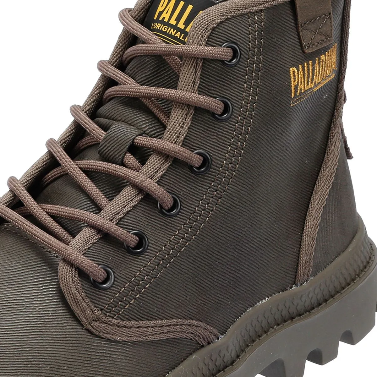 Palladium Pampa Hi Wax Major Brown Boots