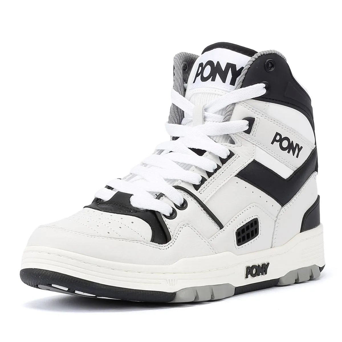 Pony M_100 White/Black Trainers