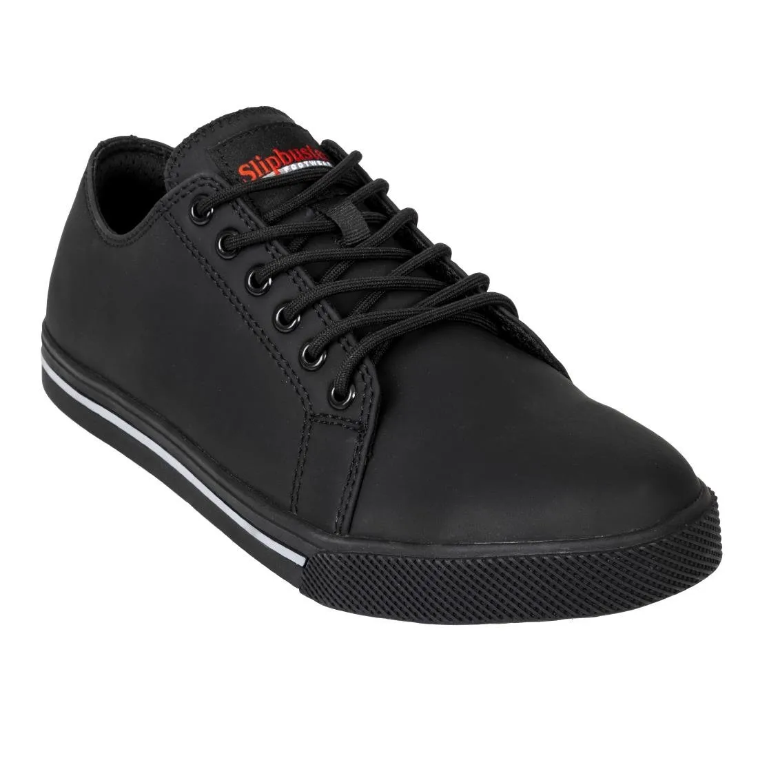 Slipbuster Microfibre Safety Trainers Matte Black 41 - BA060-41